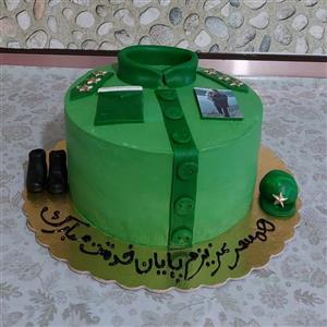 کیک تولد سربازی