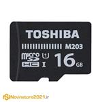 رم 16 گیگ ( کارت حافظه 16 گیگ ) microSDHC توشیبا مدل M203