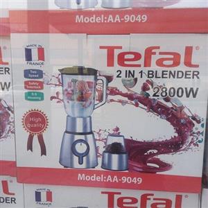 مخلوط کن تفال دوکاره آسیاب دار 2800 وات تمام فلزی