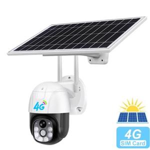 دوربین مداربسته تحت شبکه  پنل خورشیدی (سولار) سیم کارتی 4G