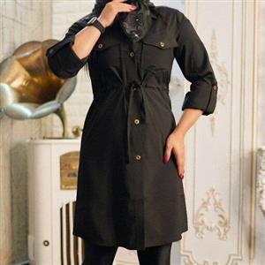 مانتو دانشجویی مدل رعنا ، مانتو اسپرت تترون ، مانتو تترون   در رادین شاپ  (  radinshop )