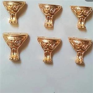 پایه دوچشمی ابکاری طلایی