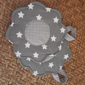 دستگیره کتان نخ مدل گل