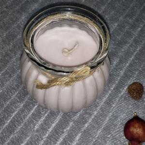 شمع جار شیشه ای