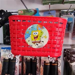 سبد دوچرخه کودک پلاستیکی نشکن با بست فلزی مناسب دوچرخه های 12,16 و 20