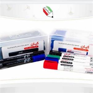 ماژیک آبی نوک تخت وایت برد کیان 1537 و 12068
