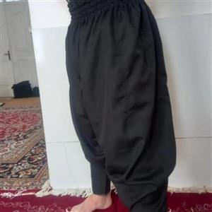 شلوار کردی شیرازی -معروف به زندان بافت -پاچه طرح دار -پاچه زیب دار -دوخت سفارشی