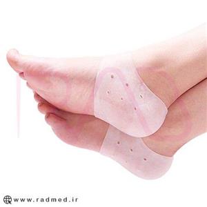 محافظ پاشنه ژله ای سما طب مناسب خارپاشنه،ترک پا کد 6052 بسته 2 عددی فری سایز
