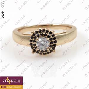 انگشتر ژوپینگ (طرح گل) 903 (سایز 8)