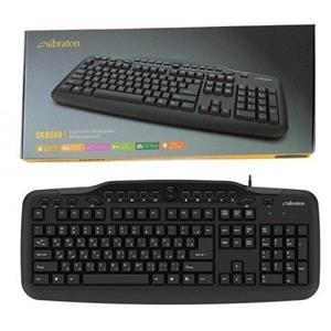 کیبورد سیبراتون (SIBRATON) مدل SKB569\n\n