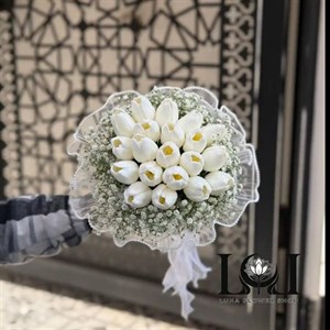 دسته گل عروس مصنوعی