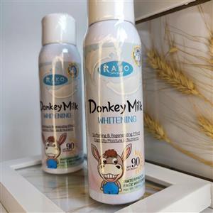 اسپری ضدآفتاب spf,90 راکو Rako(سفید کننده و حاوی عصاره شیر الاغ)