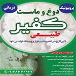 ماست کفیر طبیعی قفقازی ساده و موسیر و سبزیجات 500گرمی 65000تومان