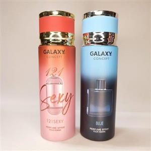 اسپری ضدتعریق200میل گلکسیGalaxy(در رایحه های مختلف ادکلنی)