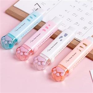 پاکن کاتری فانتزی طرح پنجه کریستالی در چهار رنگ صورتی گلبهی آبی سفید