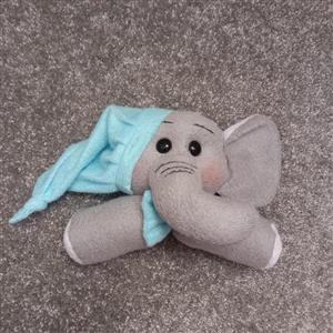 عروسک فیل نانان  تک مناسب برای نصب روی وسایل کودک
