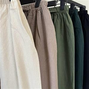 شلوار الیاف طبیعی زنانه