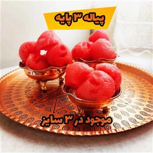 پیاله 3پایه،3عددی باهم،سایز1،2،3