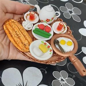 سینی صبحانه مینیاتوری