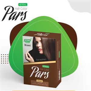 رنگ مو قهوه ایی پودر رنگ مو گیاهی صد گرمی بسته دو عددی