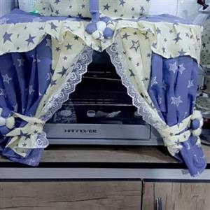 کاور پارچه ای توستر تترون نخ ، چین دار ، انتخاب رنگ به دلخواه مشتری