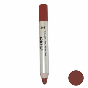  رژلب مدادی مودا مدل waterproof lipstick شماره L102 Moda Waterproof Lipstick L102