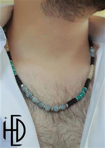 گردنبند فیروزه ای