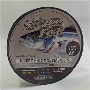 Balsa نخ ماهیگیری 0.6  silver fish  شفاف طول100