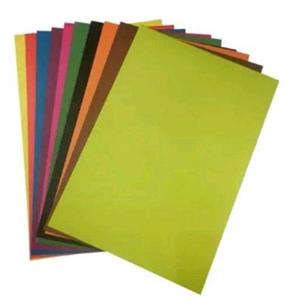 کاغذ رنگیa4 تک رو بسته10عددی
