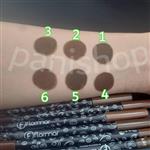 مداد ابرو پودری فلورمار اصل شماره 006 رنگ پایه قهوه ای تیره