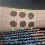 مداد ابرو پودری فلورمار اصل شماره 004 رنگ پایه قهوه ای متوسط