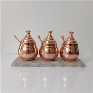 جا ادویه سه تایی مسی استنددار نانو شده