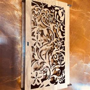 جعبه چوبی کیف پول مناسب برای هدیه