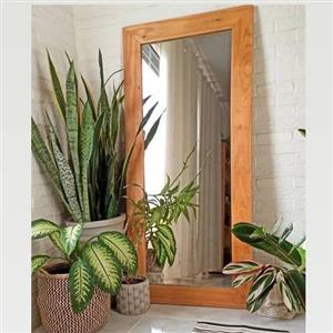 قاب آینه قدی چوبی(بدون آینه)