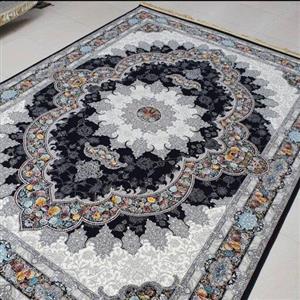 فرش ماشینی کاشان700شانه طرح آروانا 12متری