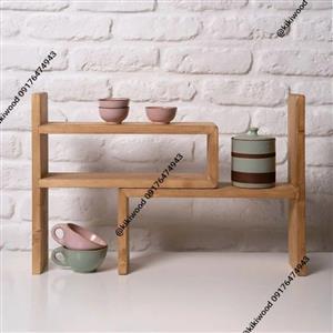 استند نظم دهنده چوبی روستیک ابعاد 9×40×50 در چند رنگ