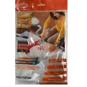 کیسه وکیوم لباس پتو رخت خواب سایز 70 در 100سانتی متر