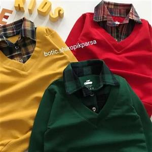 بلوز تک یقه دار