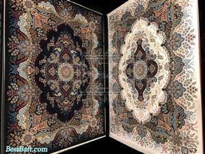 فرش کاشان اهورا کرم 700 شانه