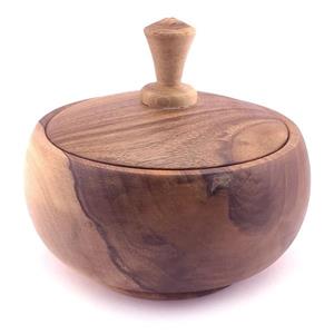 قندان چوبی خراطی شده