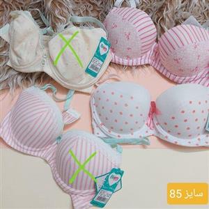 سوتین اسفنجی فنردار وارداتی