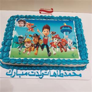 کیک سگ های نگهبان