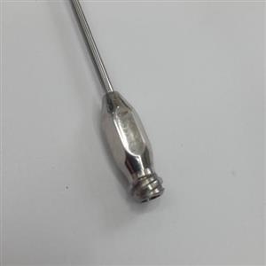 کانولای تزریق چربی استیل 18سانت سه سوراخ به قطر2/5میل