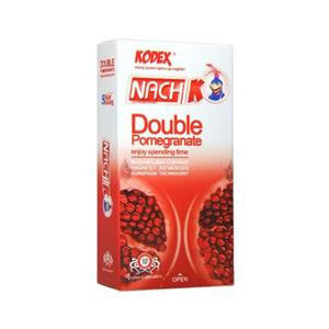 کاندوم کدکس انار مدل Double Pomegranate بسته 12 عددی