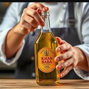 روغن ارده کنجد یک لیتری سنتی خان بابا