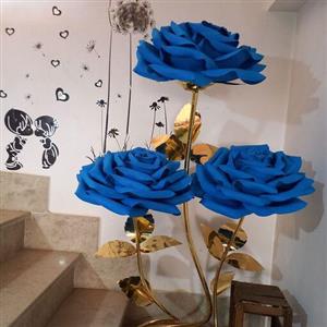 گل  فومی 3شاخه پایه پیچ