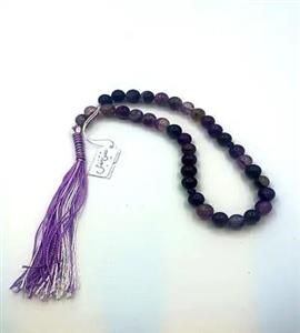 تسبیح طرح عقیق مشکی 33 دانه