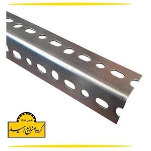 پایه قفسه انبار  (نبشی) 4*4 گالوانیزه 2 متری ضخامت 1.5 میلیمتر (مستقیم از تولید کننده)(ارسال با تیپاکس،پسکرایه)