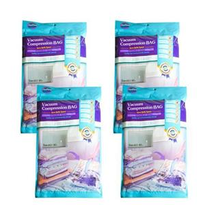 کیسه وکیوم fenfang سایز 60 در 80 ضخیم مجموعه 4 تایی بسته اقتصادی کم حجم کننده