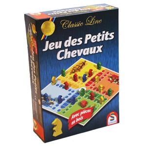 بازی منچ اسبی اشمیت مدل Des Petits Chevaux  Schmidt Des Petits Chevaux Intellectual Game